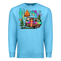 Ocean Blue home camp Premium Sweatshirt - JahusDesignShop