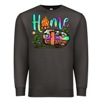 Smoke home camp Premium Sweatshirt - JahusDesignShop