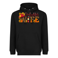 Black firefighter wife with hat sunflowers Heavyweight Hoodie - HRA Design Shop