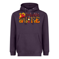 Plum firefighter wife with hat sunflowers Heavyweight Hoodie - HRA Design Shop