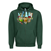 Sports Green laboratory Zipper Hoodie - texasbilliewilder
