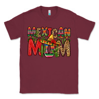 Burgundy mexican mom Classic Tee - Zillion Design Studio