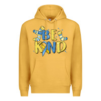 Mustard be kind Premium Hoodie - MaliasSmallBusiness