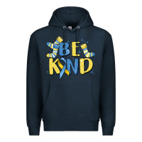 Navy be kind Premium Hoodie - MaliasSmallBusiness
