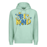 Seafoam be kind Premium Hoodie - MaliasSmallBusiness