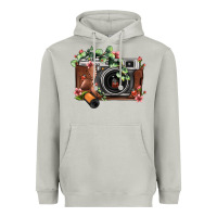 Moon Dust floral eucalyptus film roll vintage camera Heavyweight Hoodie - FaDigitalArtStudio
