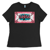 Black western mama pink glitter Ladies Tee - BarkalooDesign