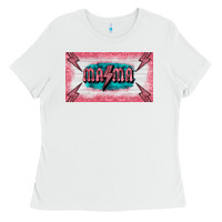 White western mama pink glitter Ladies Tee - BarkalooDesign