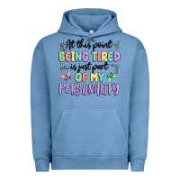 Pigment Pebble Blue at this point being tired is just part of my perso Urban Hoodie - MaliasSmallBusiness