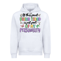 White at this point being tired is just part of my perso Urban Hoodie - MaliasSmallBusiness