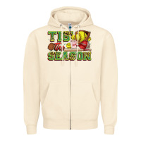 Sandshell tis' the season softball Zipper Hoodie - Zillion Design Studio