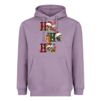 Lavender ho ho ho skull Heavyweight Hoodie - FaDigitalArtStudio
