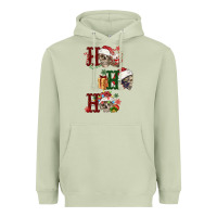 Matcha ho ho ho skull Heavyweight Hoodie - FaDigitalArtStudio