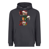 Smoke ho ho ho skull Heavyweight Hoodie - FaDigitalArtStudio
