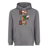 Ho Ho Ho Skull Heavyweight Hoodie | Teevron