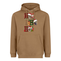 Toasted Coconut ho ho ho skull Heavyweight Hoodie - FaDigitalArtStudio