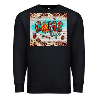 Black camp life Premium Sweatshirt - JahusDesignShop