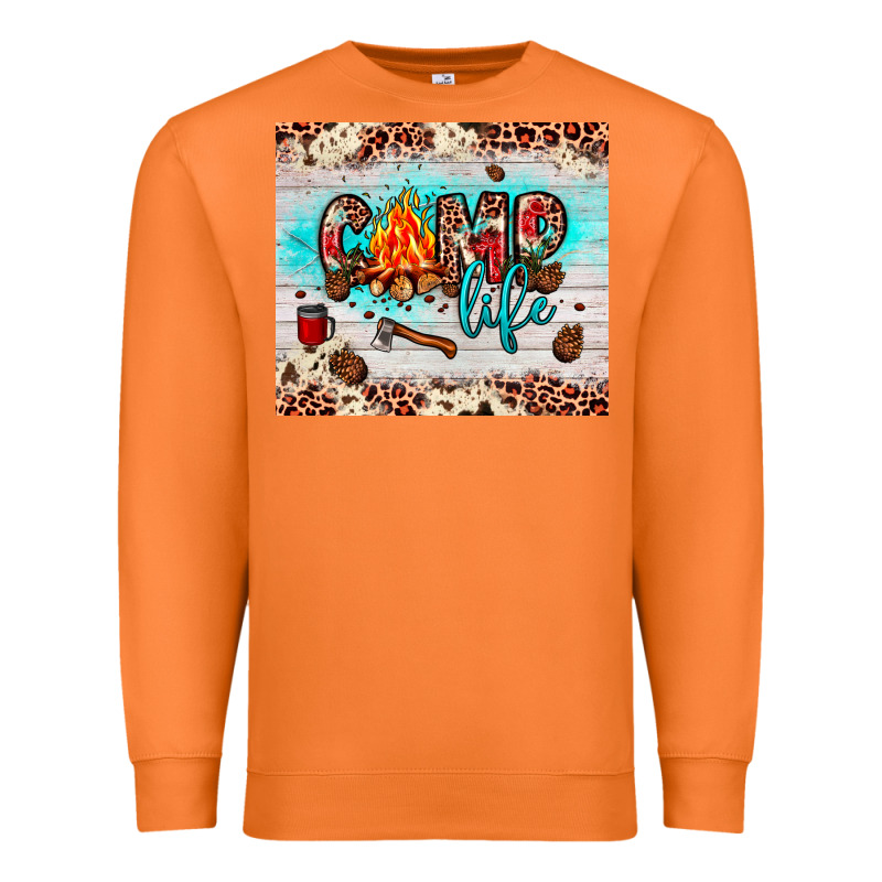 Camp Life Premium Sweatshirt by JahusDesignShop | Teevron