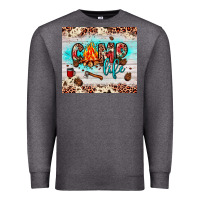 Charcoal Heather camp life Premium Sweatshirt - JahusDesignShop