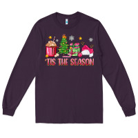 Plum 'tis the season pink christmas Long Sleeve Tee - Zillion Design Studio
