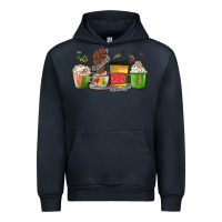 Navy juneteenth coffee cups Urban Hoodie - MaliasSmallBusiness