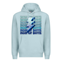 Blue Mist mom of both boys Premium Hoodie - MaliasSmallBusiness