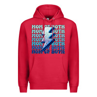 Cardinal mom of both boys Premium Hoodie - MaliasSmallBusiness