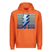 Carrot mom of both boys Premium Hoodie - MaliasSmallBusiness