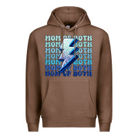 Chestnut mom of both boys Premium Hoodie - MaliasSmallBusiness