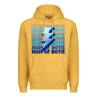 Mustard mom of both boys Premium Hoodie - MaliasSmallBusiness