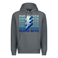 Rock mom of both boys Premium Hoodie - MaliasSmallBusiness