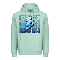 Seafoam mom of both boys Premium Hoodie - MaliasSmallBusiness
