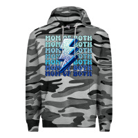 Slate Camo mom of both boys Premium Hoodie - MaliasSmallBusiness