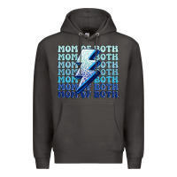 Smoke mom of both boys Premium Hoodie - MaliasSmallBusiness