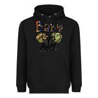 Black baby of both Heavyweight Hoodie - CowhideDigitalArt
