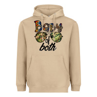 Mushroom baby of both Heavyweight Hoodie - CowhideDigitalArt