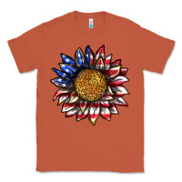 Copper 4th of july sunflower Classic Tee - texasbilliewilder