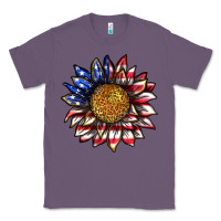 Lavender 4th of july sunflower Classic Tee - texasbilliewilder