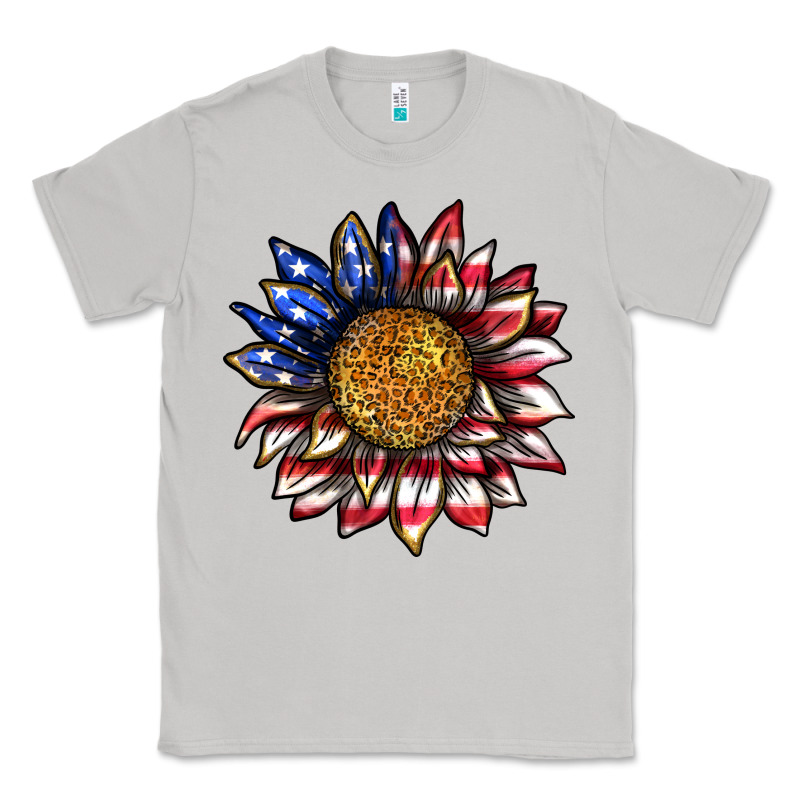 4th Of July Sunflower Classic Tee by texasbilliewilder | Teevron