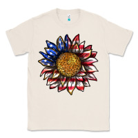 Natural 4th of july sunflower Classic Tee - texasbilliewilder