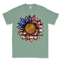 Sage 4th of july sunflower Classic Tee - texasbilliewilder