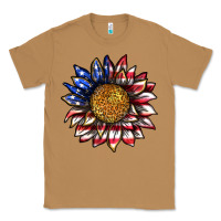Toasted Coconut 4th of july sunflower Classic Tee - texasbilliewilder