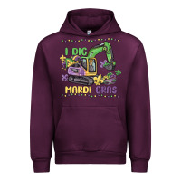 Mauve Wine i dig mardi gras Urban Hoodie - MaliasSmallBusiness