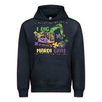 Navy i dig mardi gras Urban Hoodie - MaliasSmallBusiness