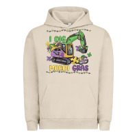 Pigment French Oak i dig mardi gras Urban Hoodie - MaliasSmallBusiness