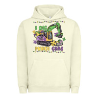 Pigment Pistachio i dig mardi gras Urban Hoodie - MaliasSmallBusiness