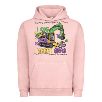 Pigment Salmon i dig mardi gras Urban Hoodie - MaliasSmallBusiness