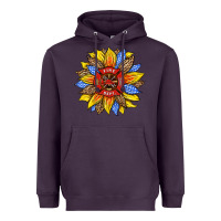 Plum firefighter sunflower Heavyweight Hoodie - HRA Design Shop