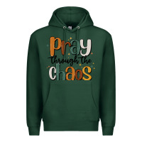 Sports Green pray throthe chaos Premium Hoodie - MaliasSmallBusiness