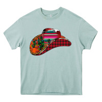 Arona Christmas Cowboy Heavy Core Tee - CowhideDigitalArt